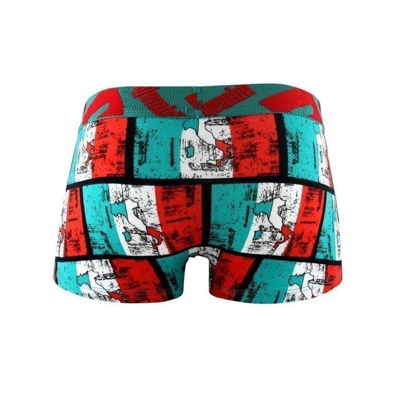 DJEMBE Boxer Garçon Coton DRAPEAU Italie