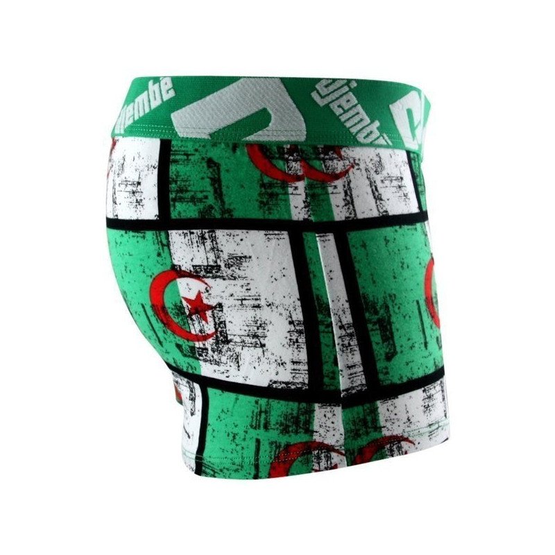 DJEMBE Boxer Garçon Coton DRAPEAU Algérie