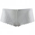 LOU PARIS Shorty Femme Microfibre PETILLANTE Blanc