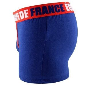 FFF Boxer Homme Coton FRANCE Bleu