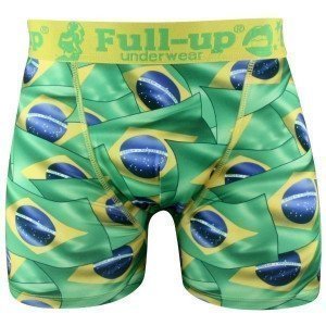 FULL UP Boxer Homme Microfibre BRAZIL Vert