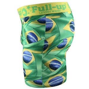 FULL UP Boxer Homme Microfibre BRAZIL Vert