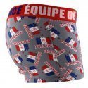 FFF Boxer Garçon Coton SUPPORTER Gris