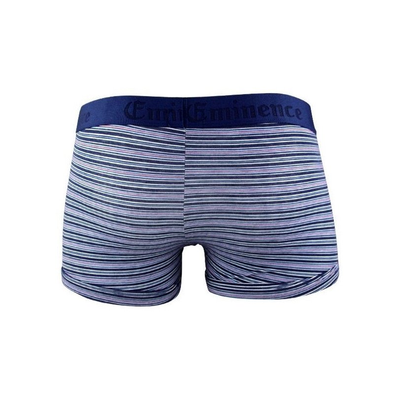 EMINENCE Boxer Homme Coton Modal MICROCOTON Rayure Club Marine