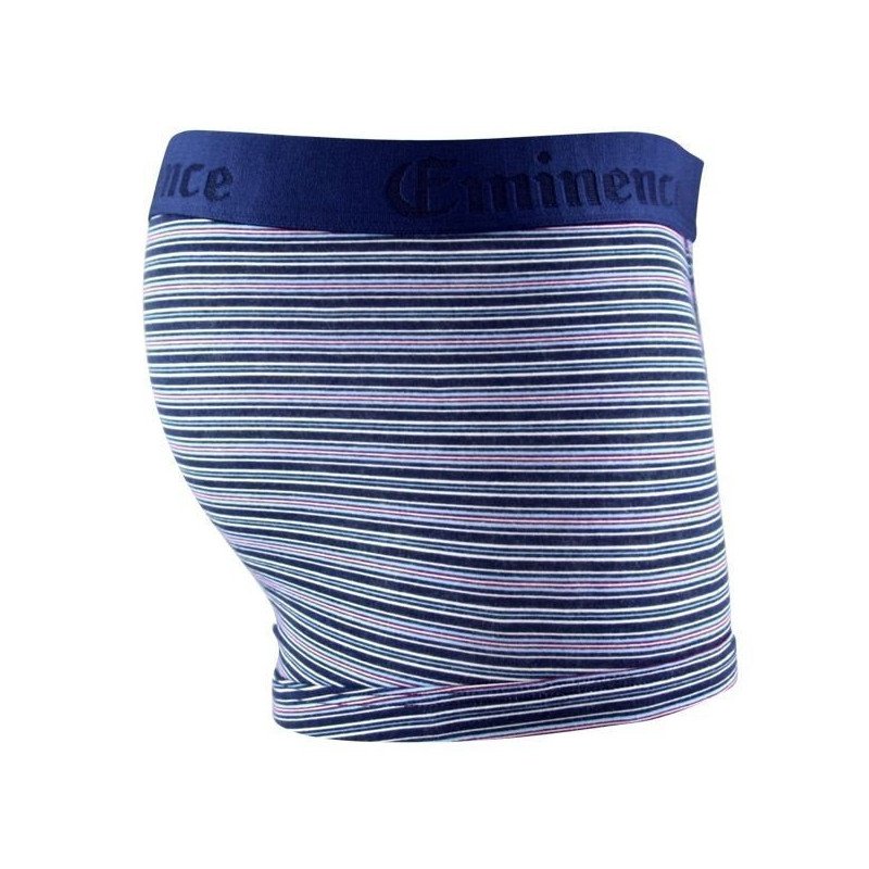 EMINENCE Boxer Homme Coton Modal MICROCOTON Rayure Club Marine