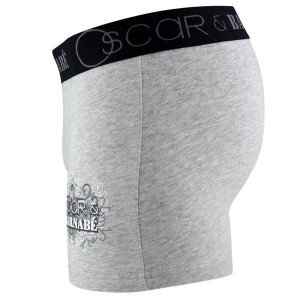 OSCAR ET BARNABE Boxer Garçon Coton SPORT VINTAGE Gris