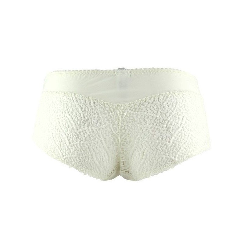 LOU PARIS Shorty Femme Dentelle PRECIEUSE Ivoire