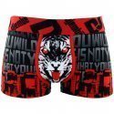 DJEMBE Boxer Homme Coton WILD Rouge