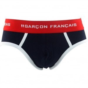GARCON FRANCAIS Slip Homme Coton NICE Tricolore