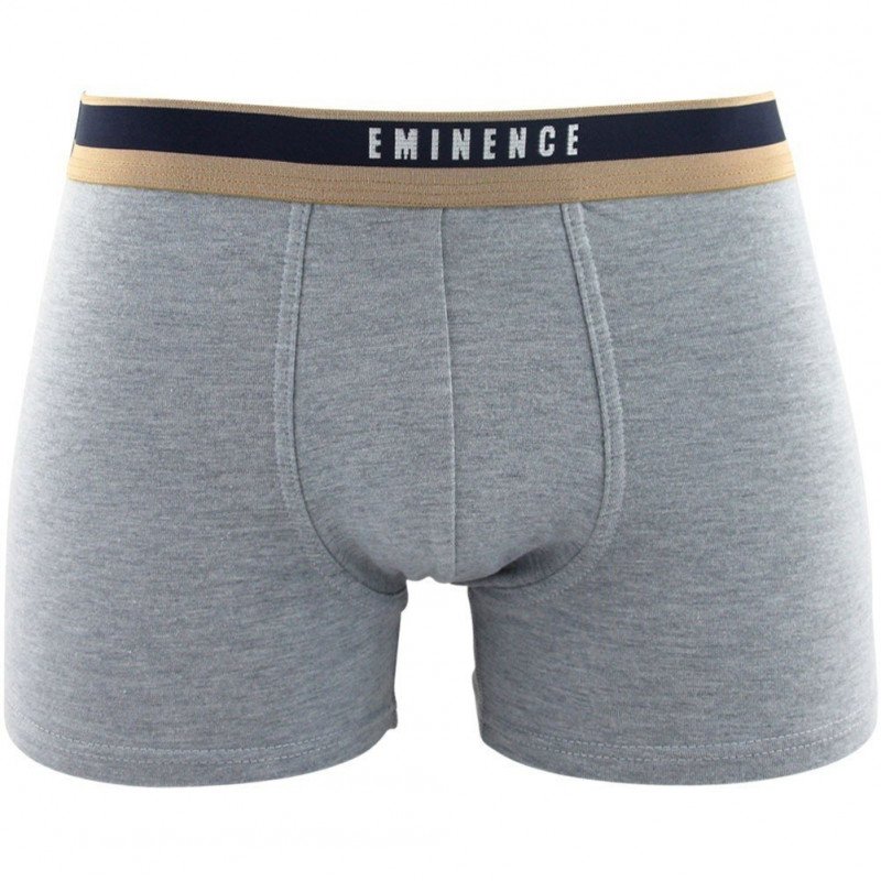 EMINENCE Boxer Homme Coton Modal GOLDENBOY Gris chiné