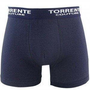 TORRENTE COUTURE Boxer Homme Coton CLASSIC Marine