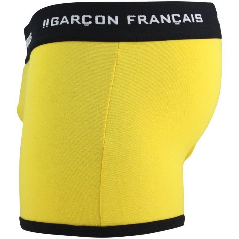 GARCON FRANCAIS Boxer Homme Coton LILLE Jaune