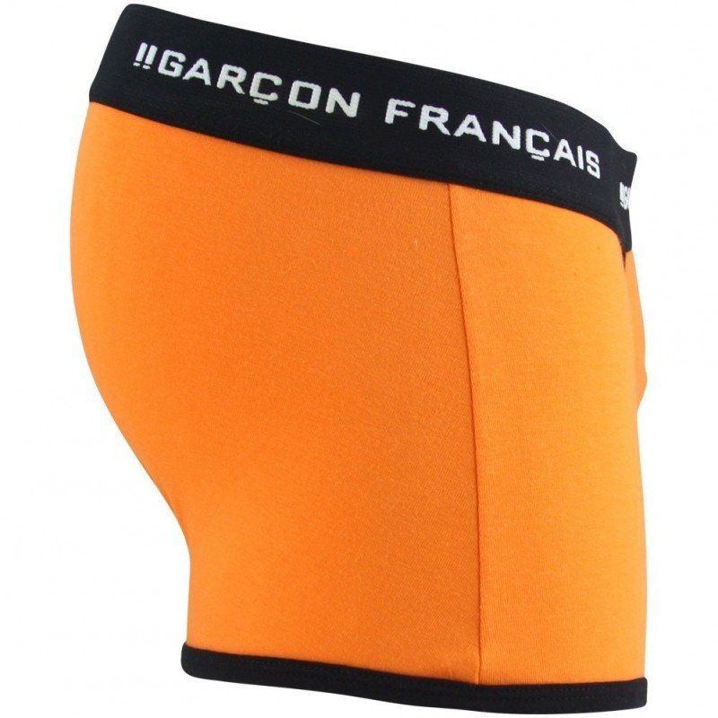 GARCON FRANCAIS Boxer Homme Coton LILLE Orange