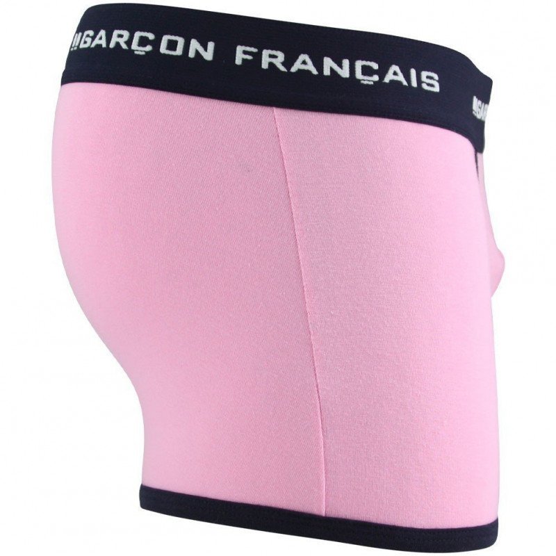 GARCON FRANCAIS Boxer Homme Coton LILLE Rose