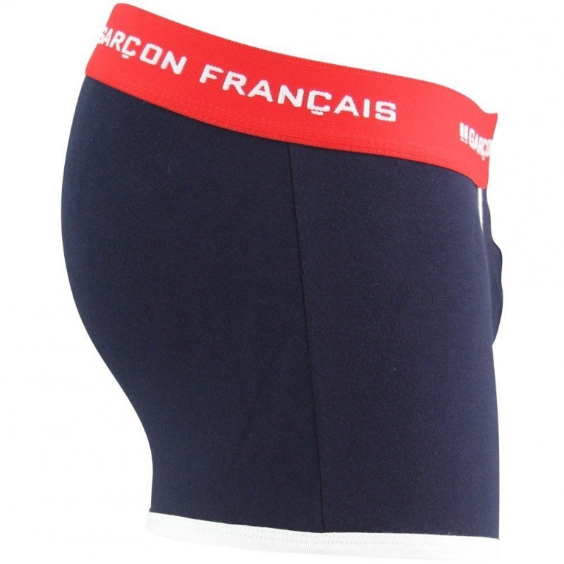 GARCON FRANCAIS Boxer Homme Coton LILLE Tricolore