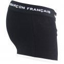 GARCON FRANCAIS Boxer Homme Coton LILLE Noir