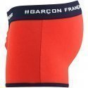 GARCON FRANCAIS Boxer Homme Coton LILLE Rouge