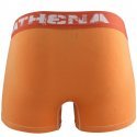 ATHENA Boxer Homme Coton DENIM USED Orange