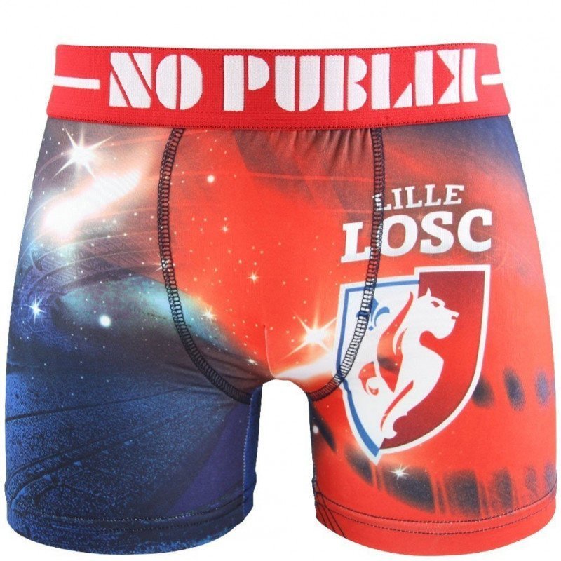 NO PUBLIK Boxer Homme Microfibre MAGIC STADIUM Rouge