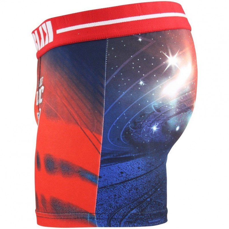 NO PUBLIK Boxer Homme Microfibre MAGIC STADIUM Rouge