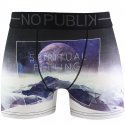 NO PUBLIK Boxer Homme Microfibre SPIRITUAL FEELING Noir