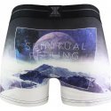 NO PUBLIK Boxer Homme Microfibre SPIRITUAL FEELING Noir