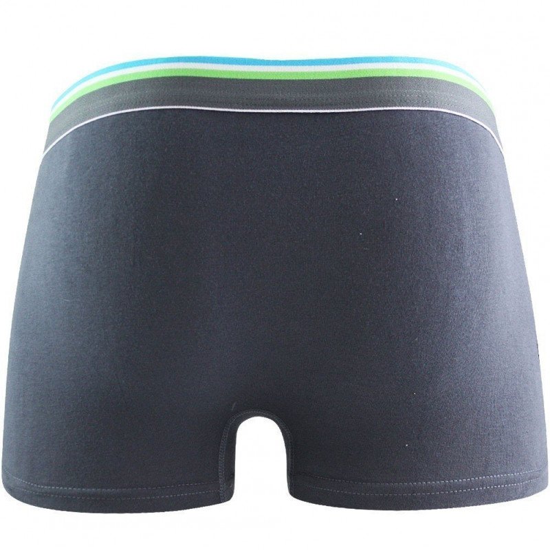 ATHENA Boxer Homme Coton EASY COLOR Poivre