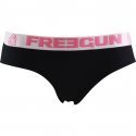 FREEGUN Shorty Femme Microfibre BMASSA Noir Blanc