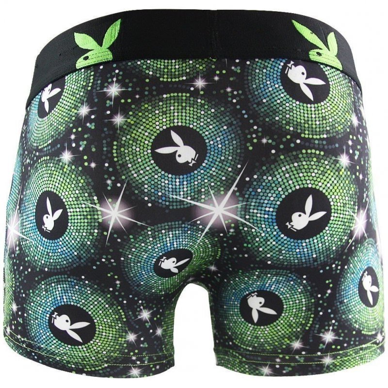 PLAYBOY Boxer Homme Microfibre TRENDY disco