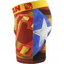 FREEGUN Boxer Homme Microfibre CATPLA Jaune Rouge