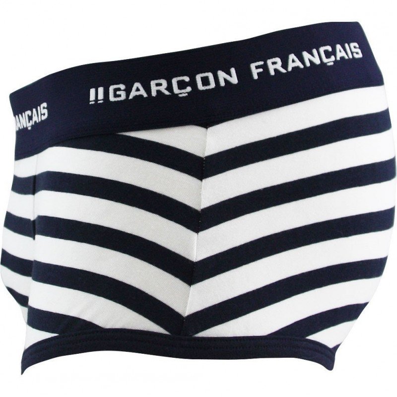 GARCON FRANCAIS Shorty Homme Coton TOULOUSE Marinière