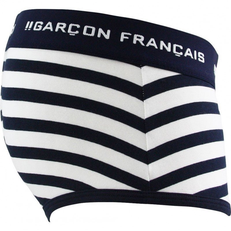 GARCON FRANCAIS Shorty Homme Coton TOULOUSE Marinière