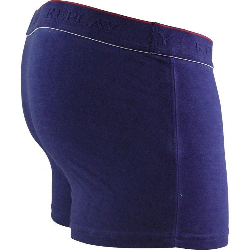 REPLAY Boxer Homme Coton JEANER Bleu