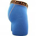 FREEGUN Boxer Long Homme Microfibre ATH Bleu Orange AKTIV