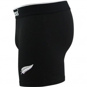 ALL BLACKS Boxer Homme Microfibre SOFT Noir