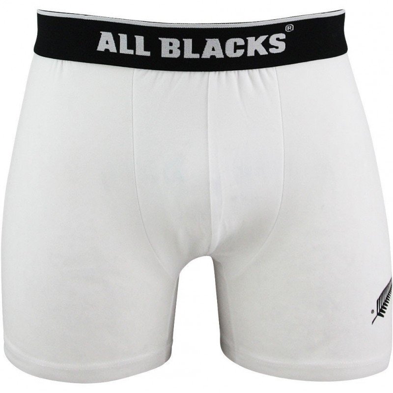 ALL BLACKS Boxer Homme Microfibre SOFT Blanc