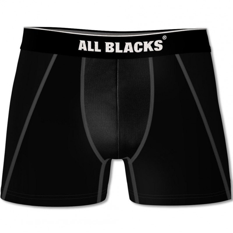 ALL BLACKS Boxer Homme Microfibre TEK Noir Noir