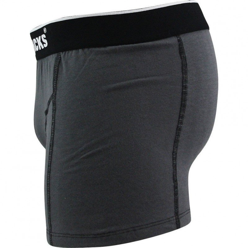 ALL BLACKS Boxer Homme Coton 365 Anthracite