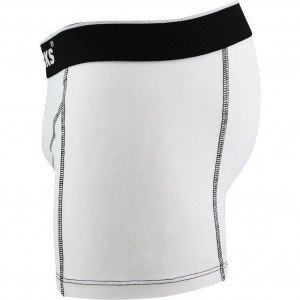 ALL BLACKS Boxer Homme Coton 365 Blanc