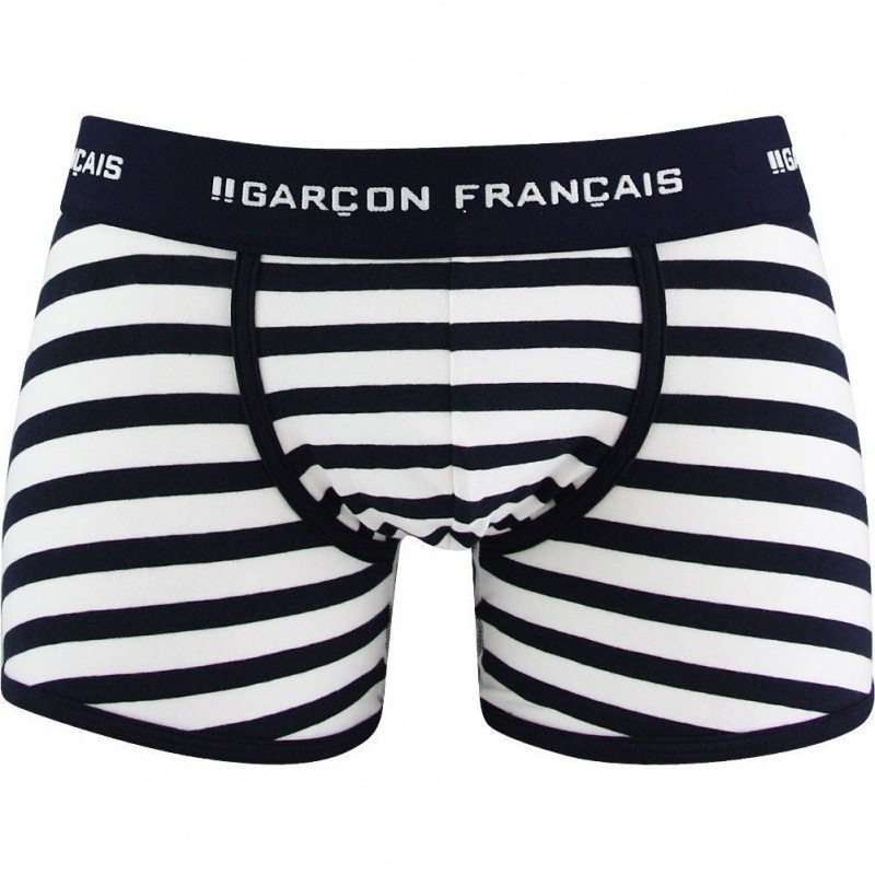 GARCON FRANCAIS Boxer Homme Coton LILLE Marinière