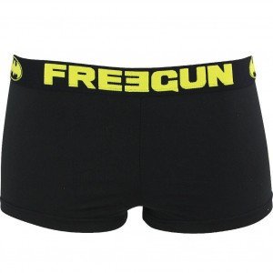 FREEGUN Boxer Fille Coton SHCBAT Noir DC COMICS