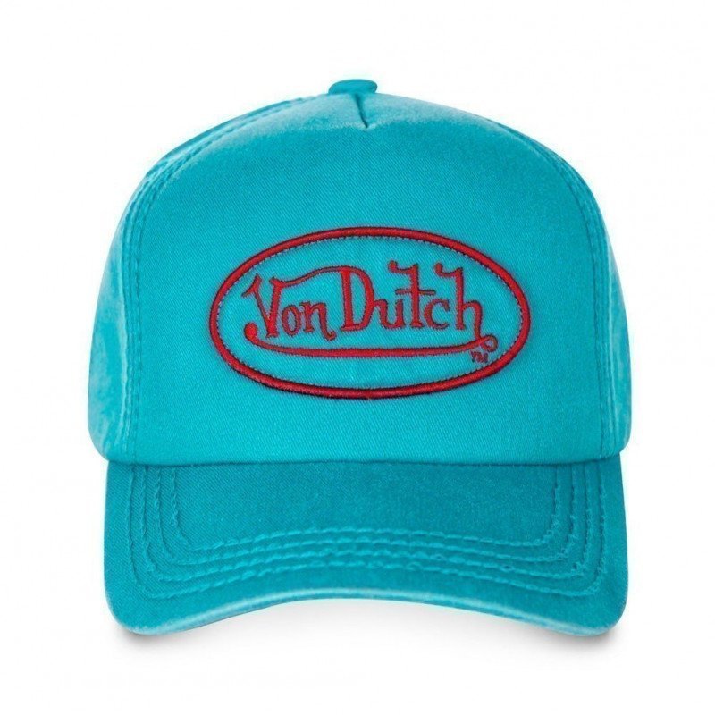 VON DUTCH Casquette Adulte Coton BOB07 Turquoise