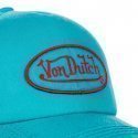 VON DUTCH Casquette Adulte Coton BOB07 Turquoise