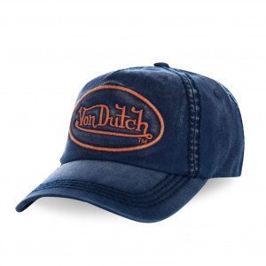 VON DUTCH Casquette Homme Coton TIM03 Bleu