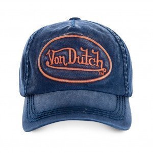 VON DUTCH Casquette Homme Coton TIM03 Bleu