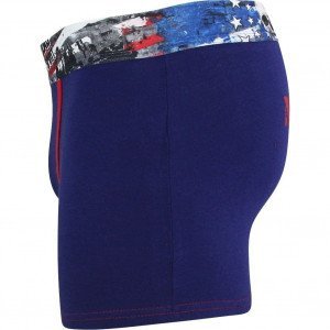 NO PUBLIK Boxer Garçon Coton UNI SKULLFLAG Marine