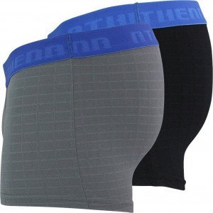 ATHENA Lot 2 Boxers Homme Microfibre MICRO3D Gris Noir