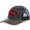 VON DUTCH Casquette Homme Microfibre ROB Gris