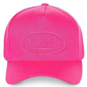 VON DUTCH Casquette Femme Coton RBFUSHIA Fuchsia