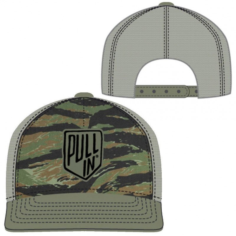 PULL IN Casquette Homme Microcoton BULL Tiger